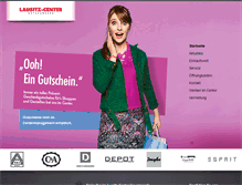 Tablet Screenshot of lausitz-center.de
